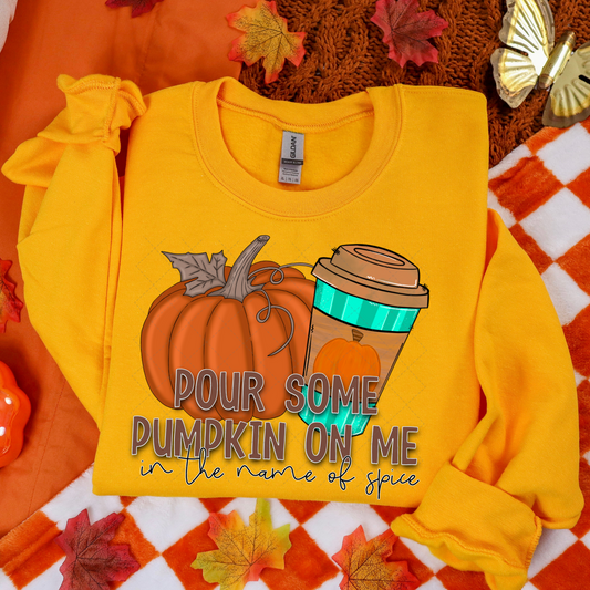 Pour Some Pumpkin On Me Transfer