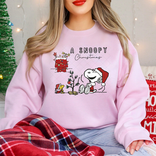 A Snoopy Christmas Transfer