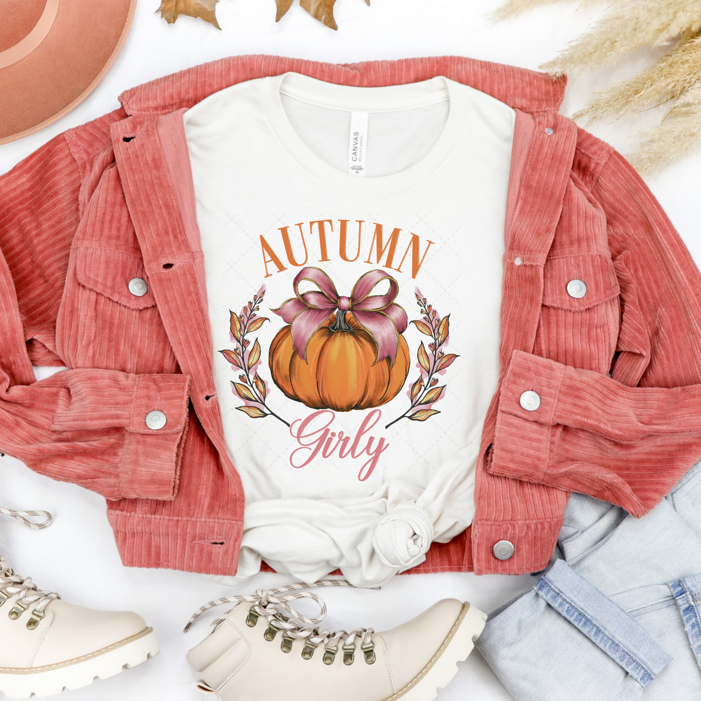 Autumn Girly Transfer