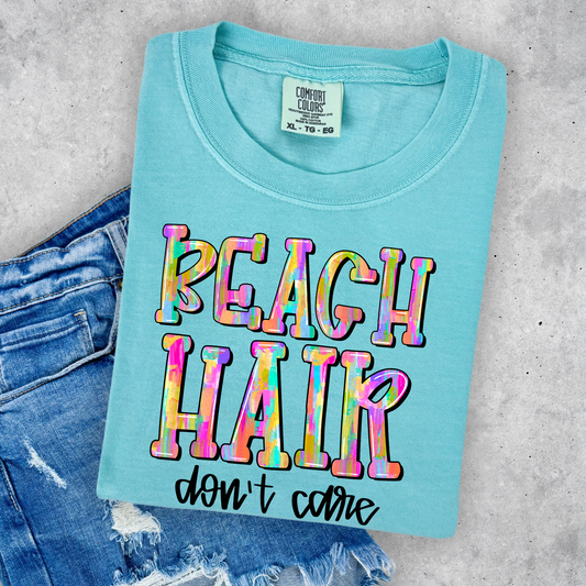 Beach Hair Don't Care Transfer