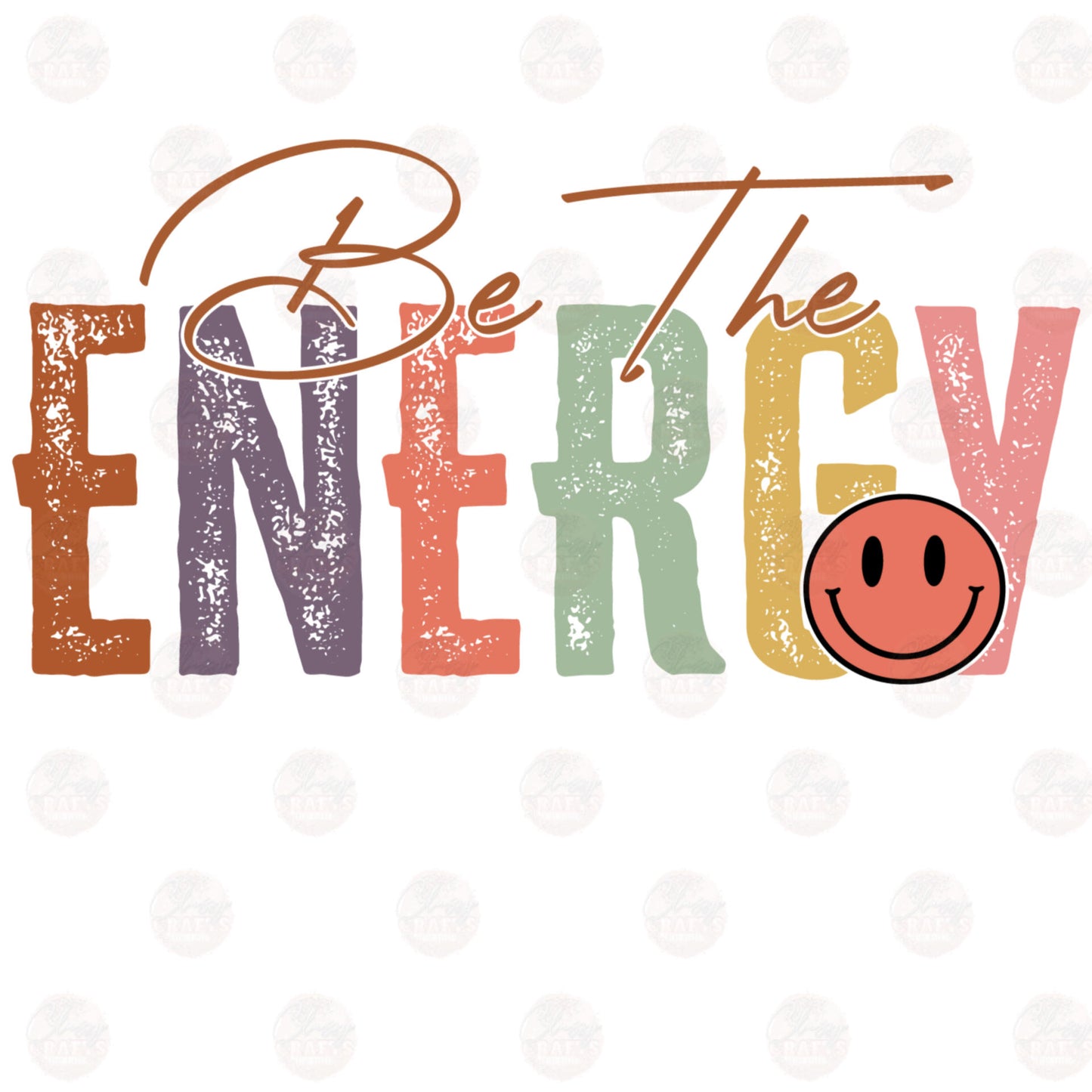 Be The Energy Two Part **Sold Separately** Transfer