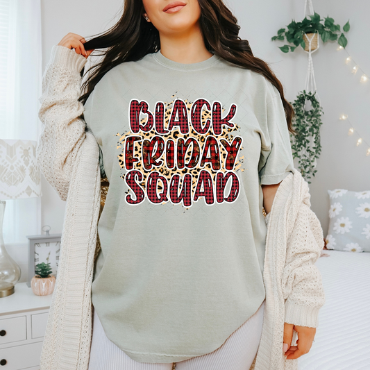 Black Friday Squad Leopard Transfer