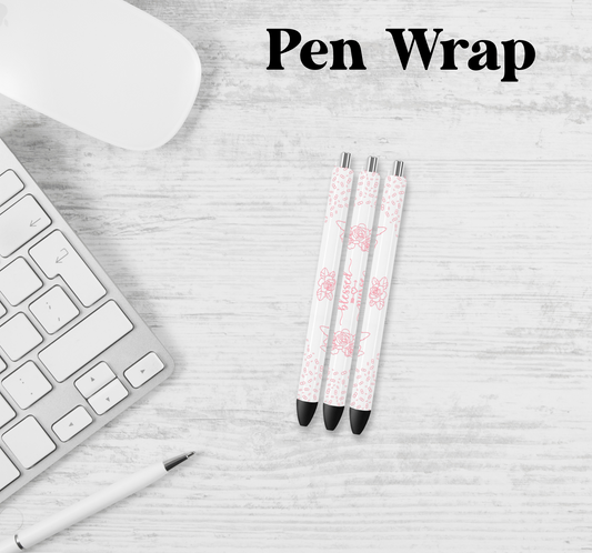 Blessed Nurse Pen Wrap Transfer