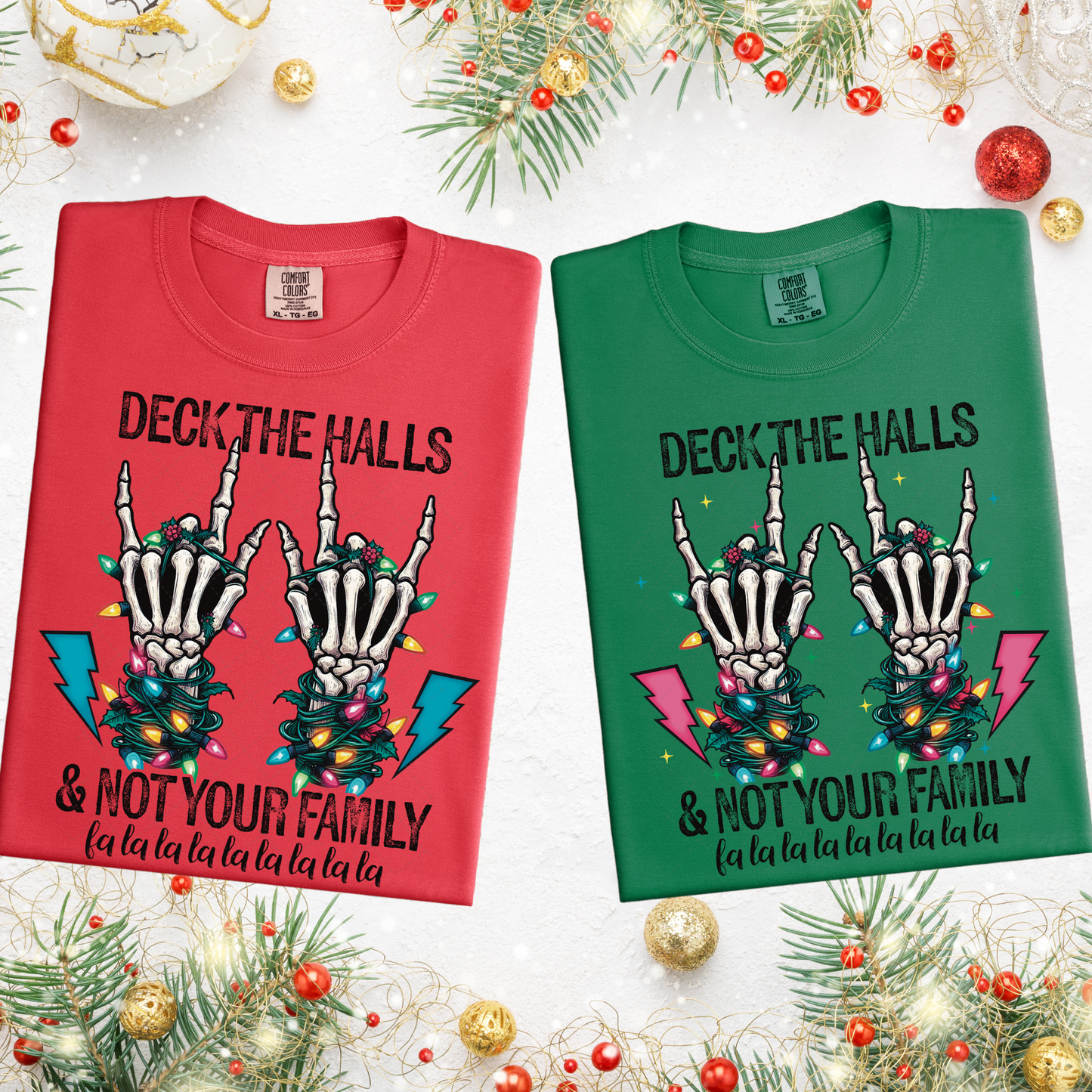 Deck The Halls Transfers