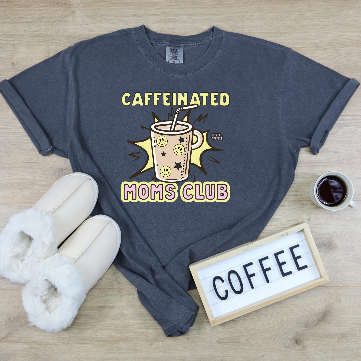 Caffeinated Moms Club Transfer