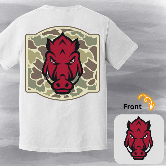 Camo Go Hogs Transfer ** TWO PART* SOLD SEPARATELY**