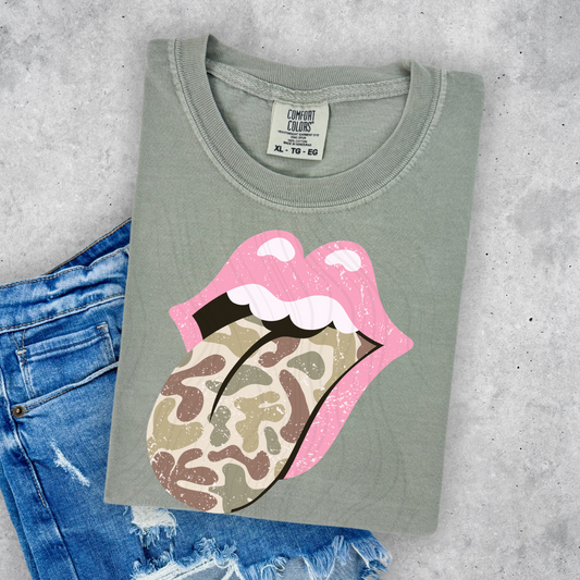 Camo Tongue Transfer