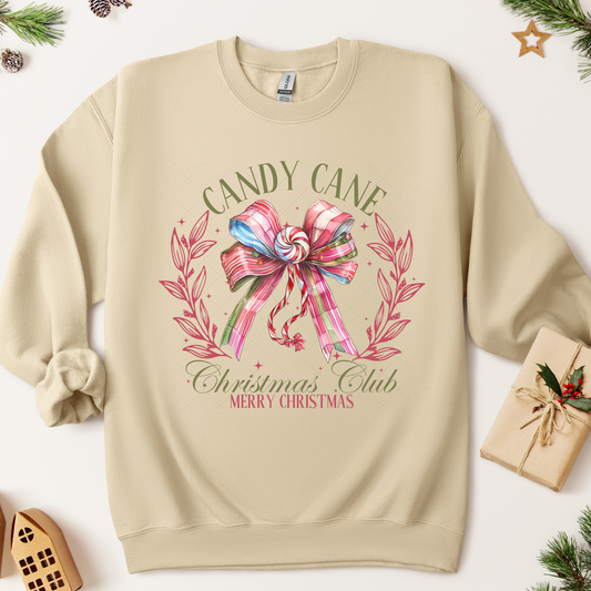 Candy Cane Christmas Club Transfer