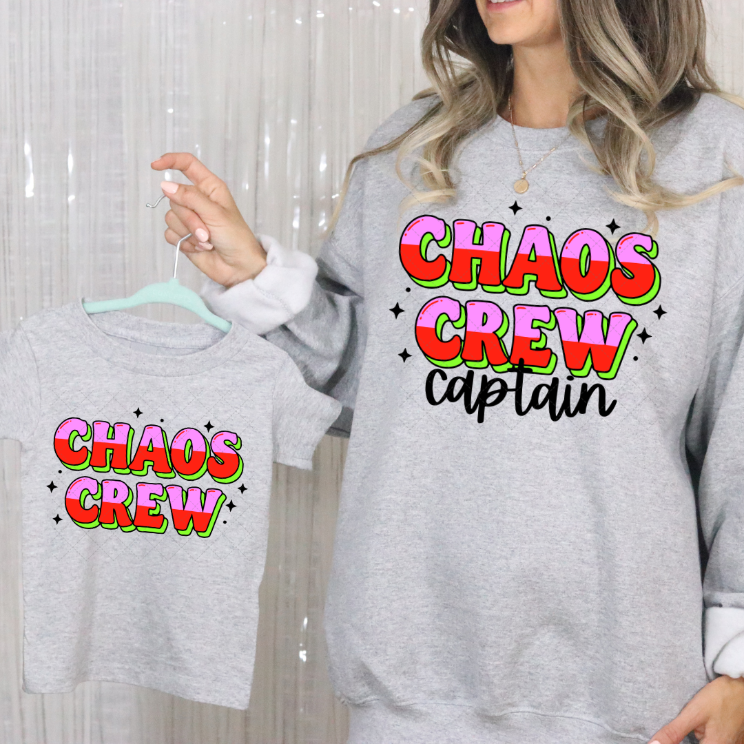 Chaos Crew Pink Transfer