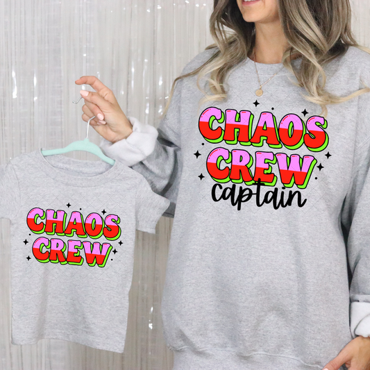 Chaos Crew Pink Transfer