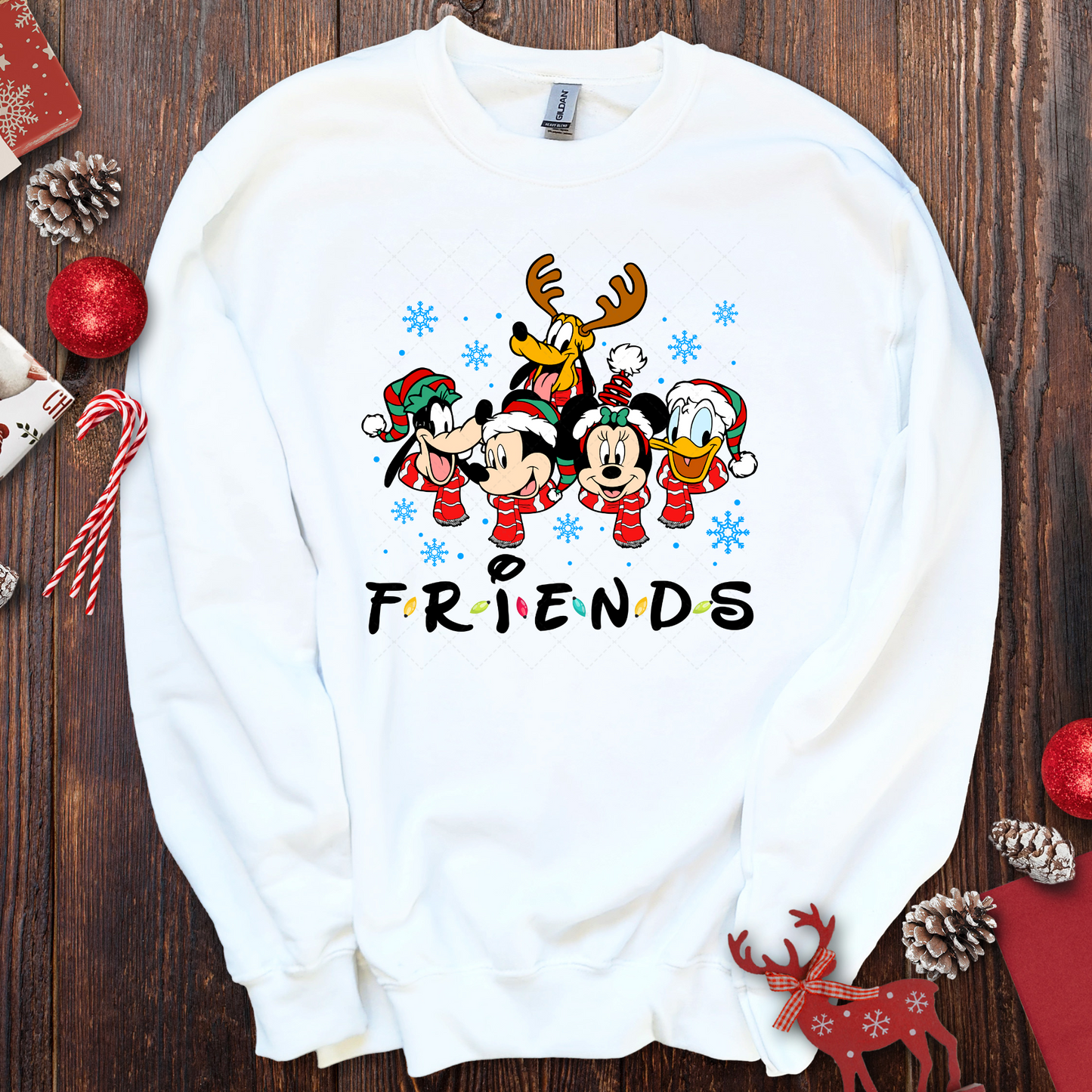 Christmas Friends Transfer