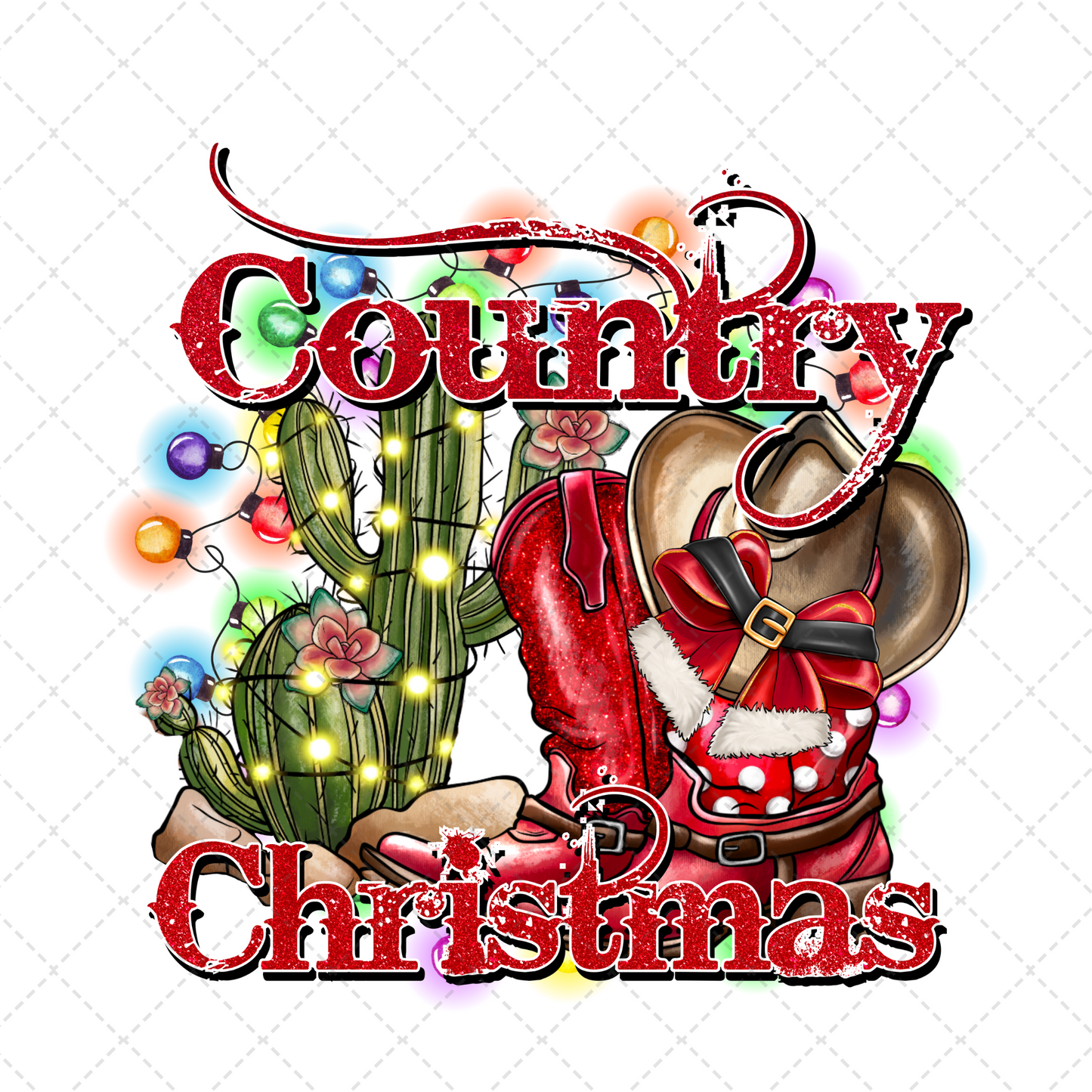 Country Christmas Transfer