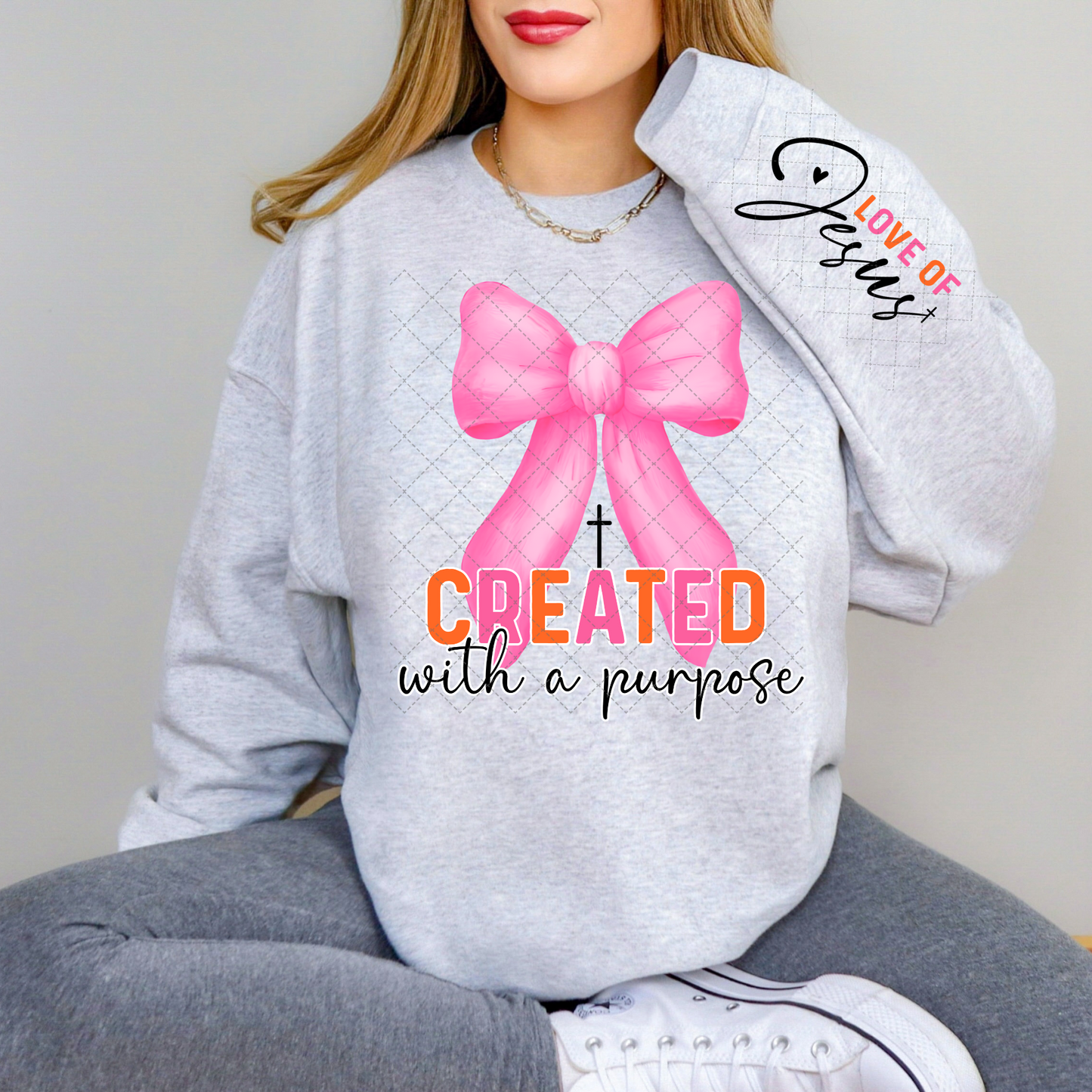 Created With a Purpose  Two Part **Sold Separately** Transfer