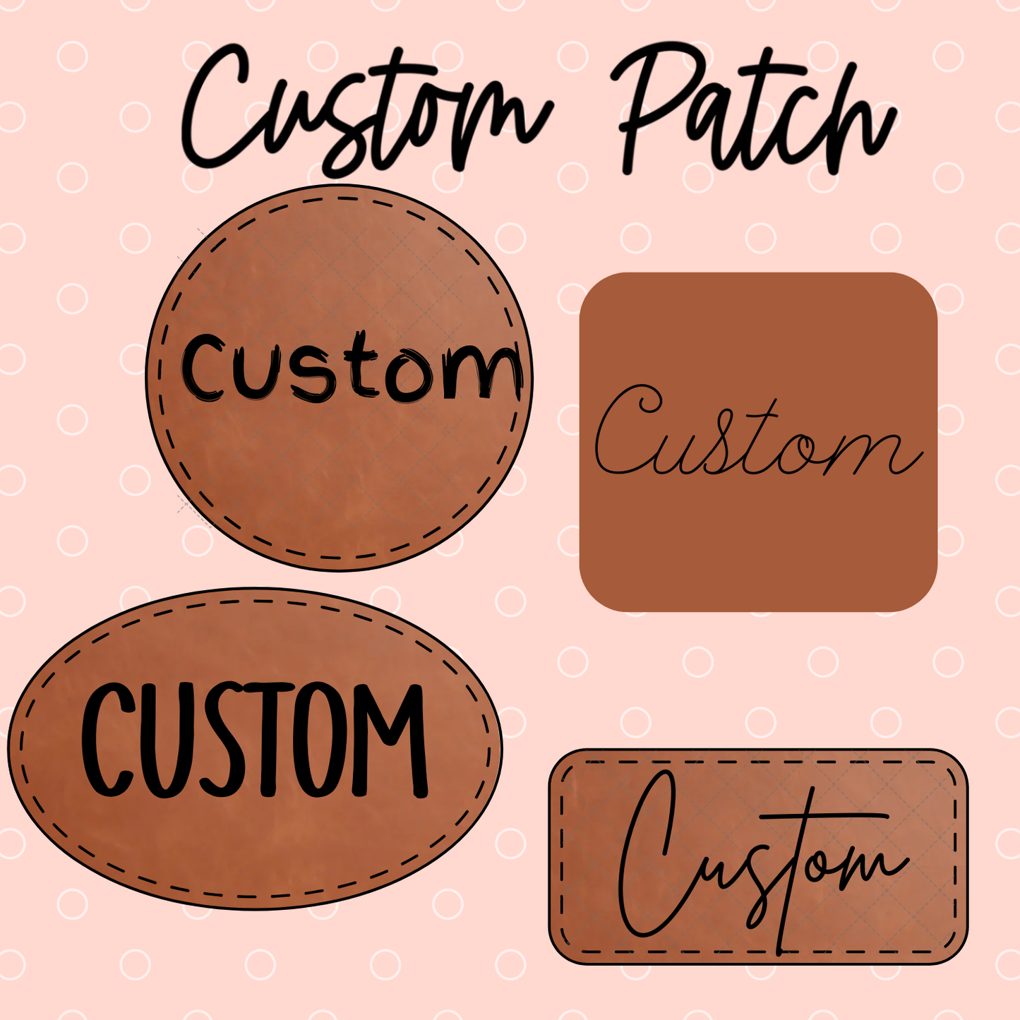 Custom Leather Patch