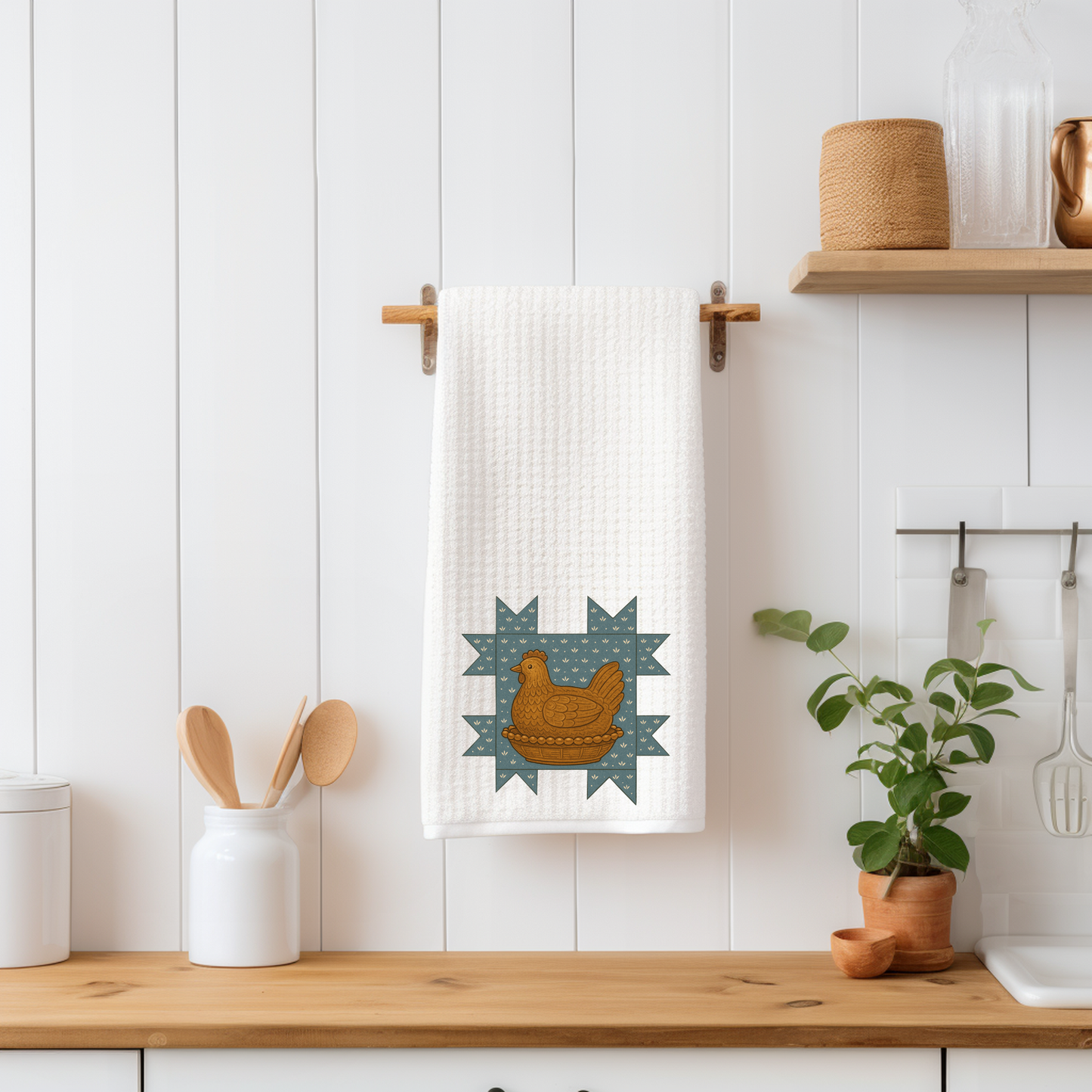 Nesting Hen Transfer