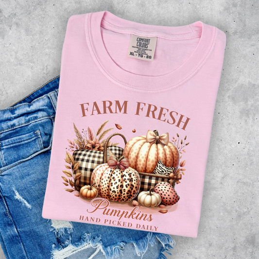 Farm Fresh Pumpkins Transfer