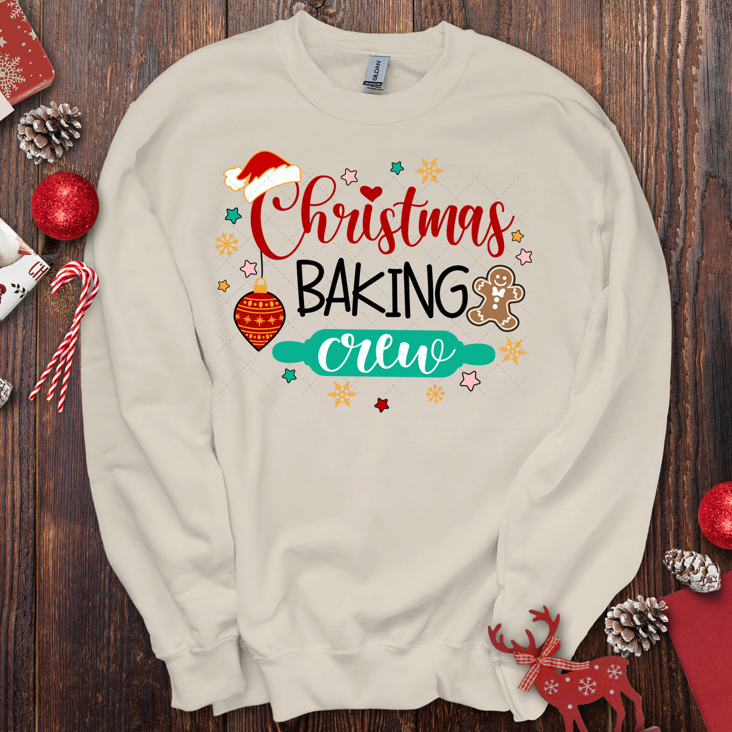 Christmas Baking Crew Transfers