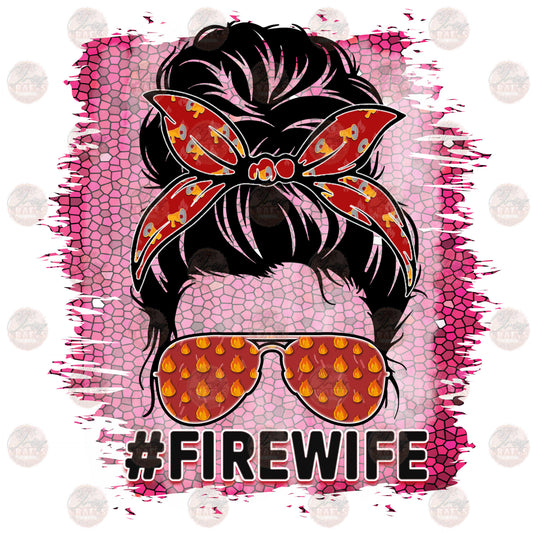 #firewife - Sublimation Transfer
