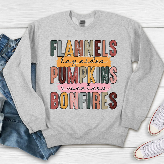 Flannels Pumpkin Color Transfer