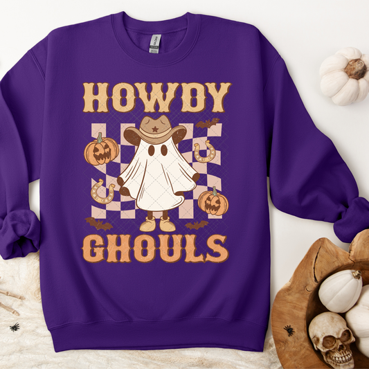 Howdy Ghouls Retro Transfer