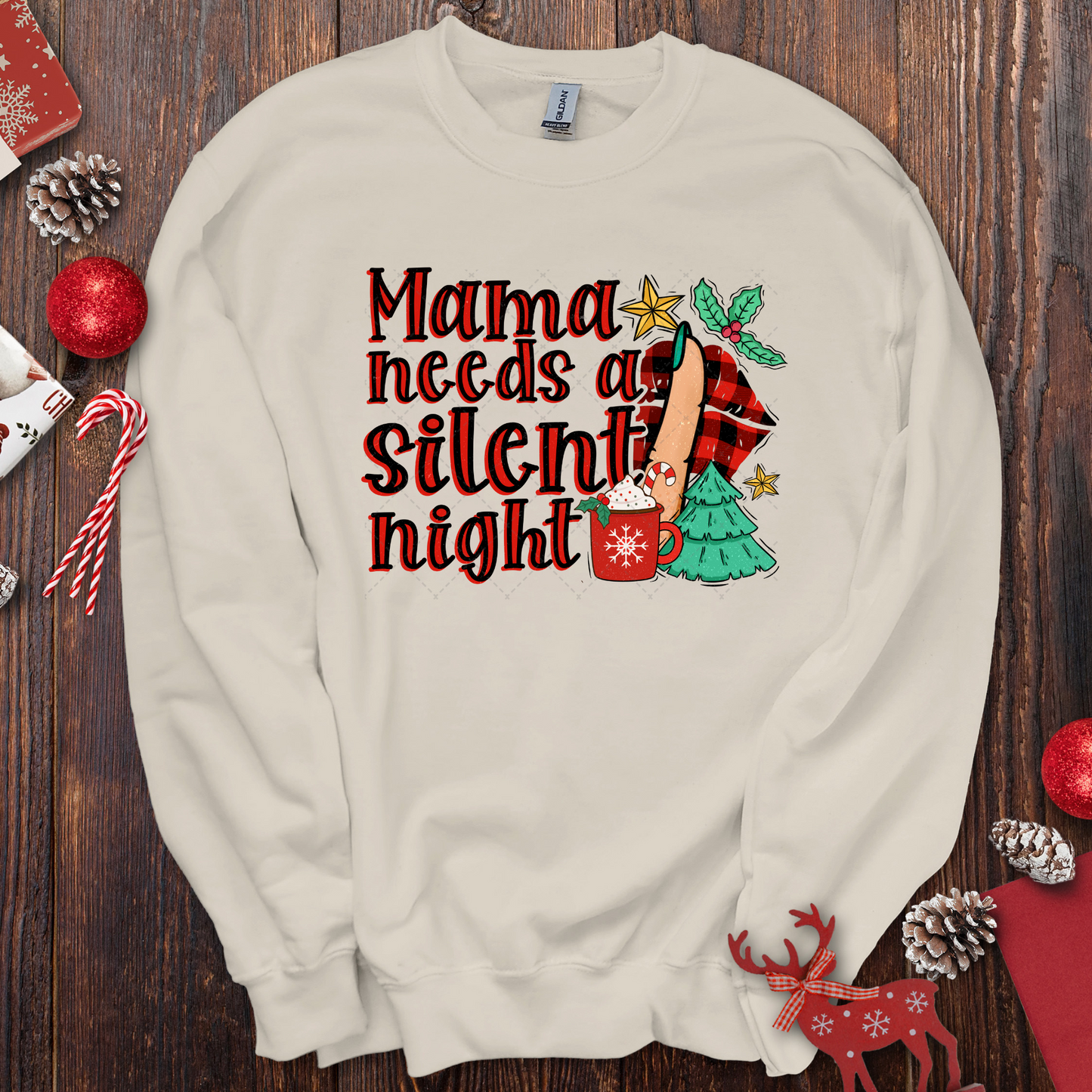 Mama Needs A Silent Night Transfer