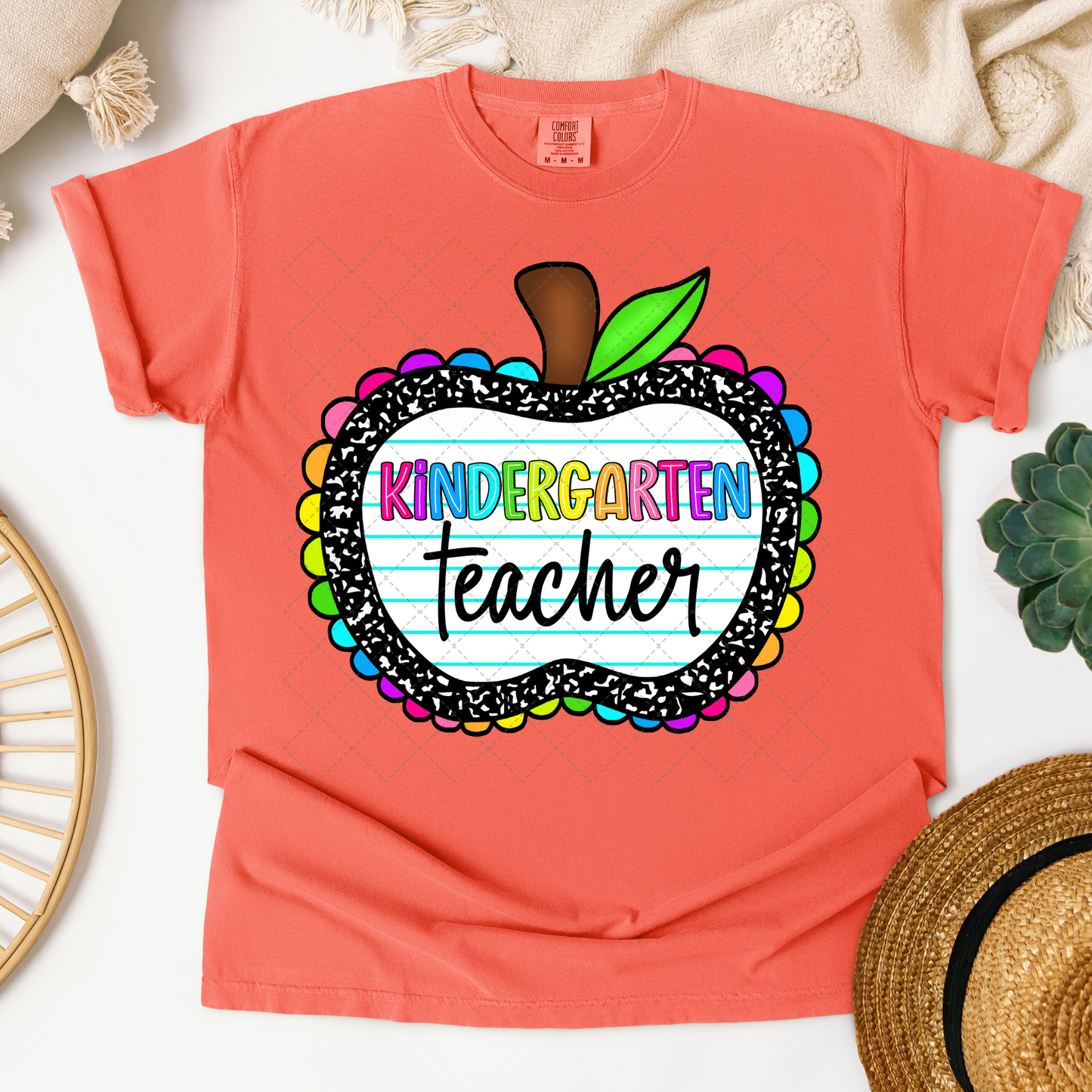 Composition Apple Teacher Transfer