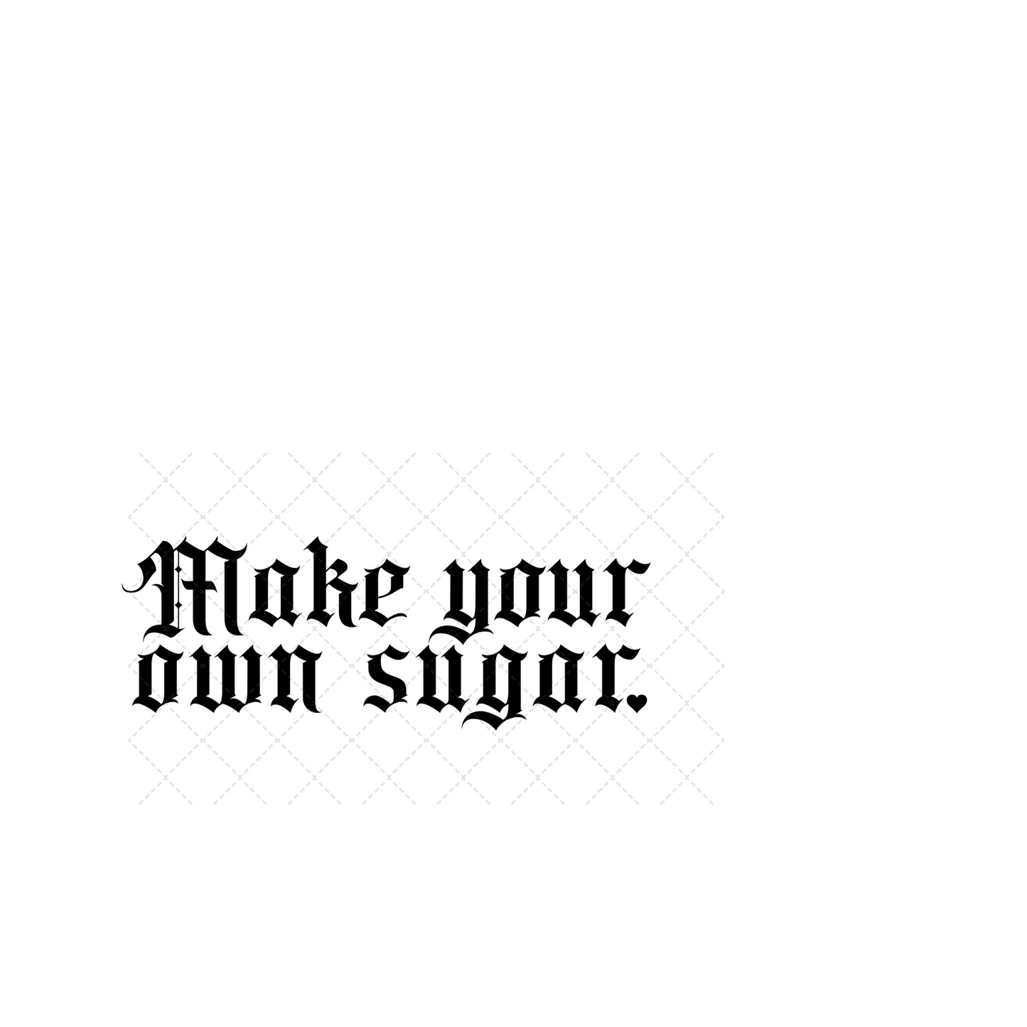 Make Your Own Sugar Transfer