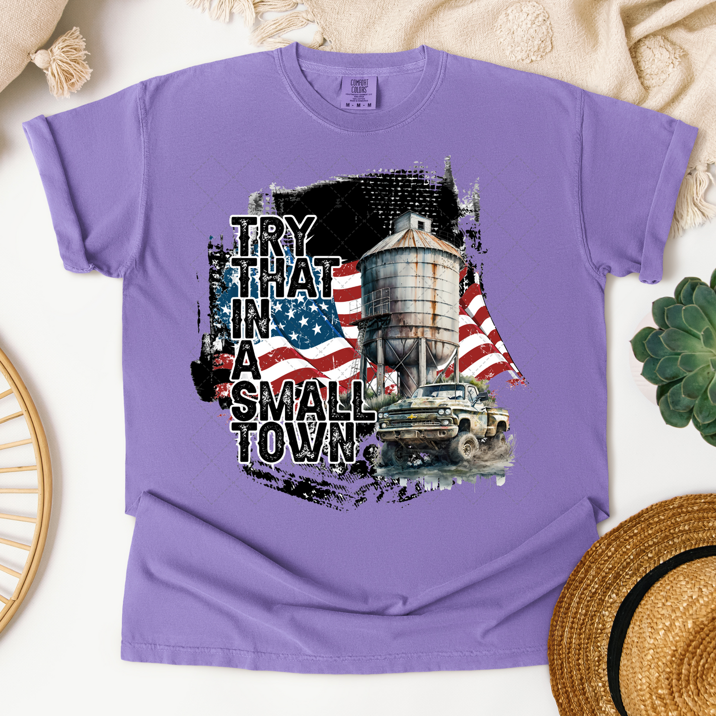 Patriotic Small Town Transfer