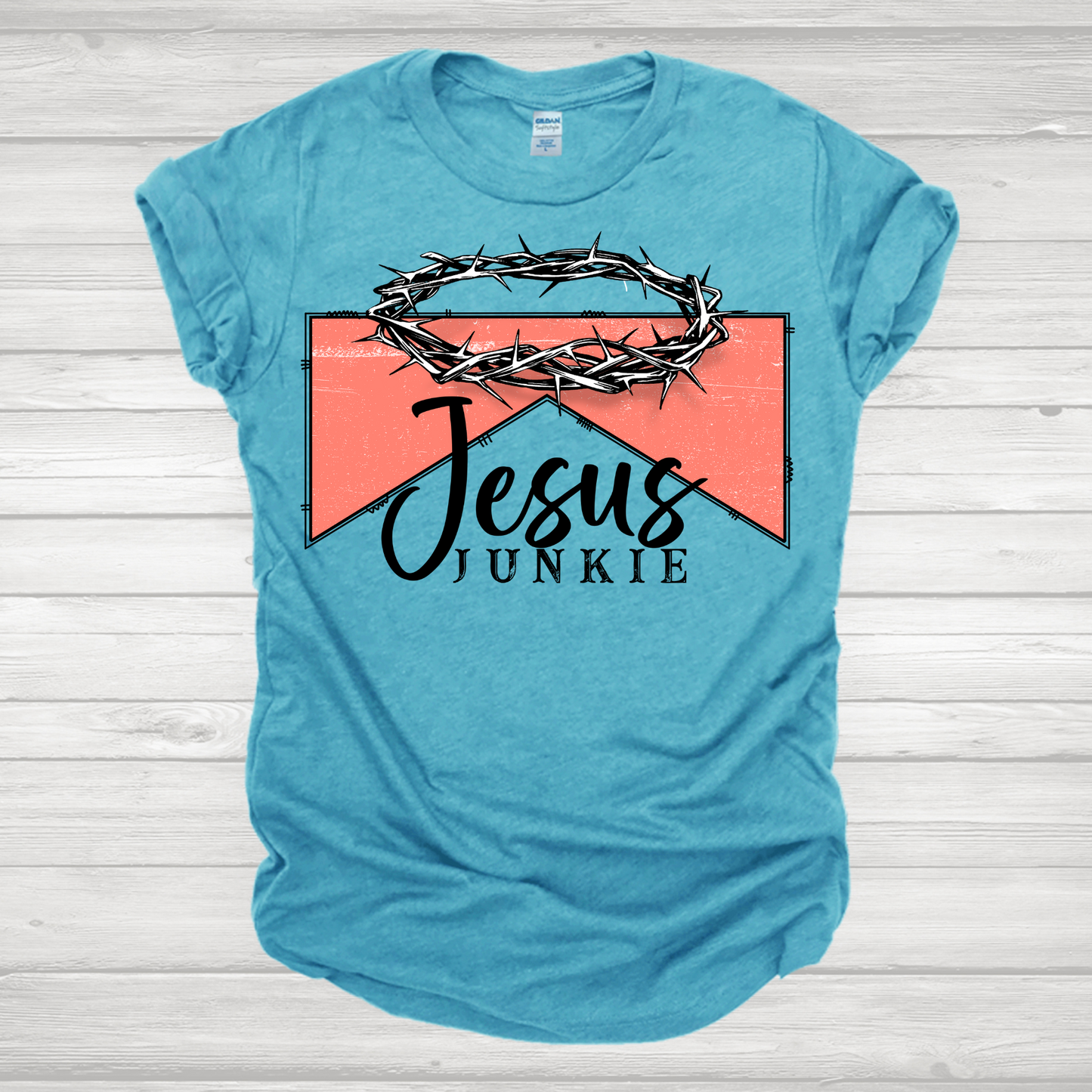 Jesus Junkie Coral Transfer