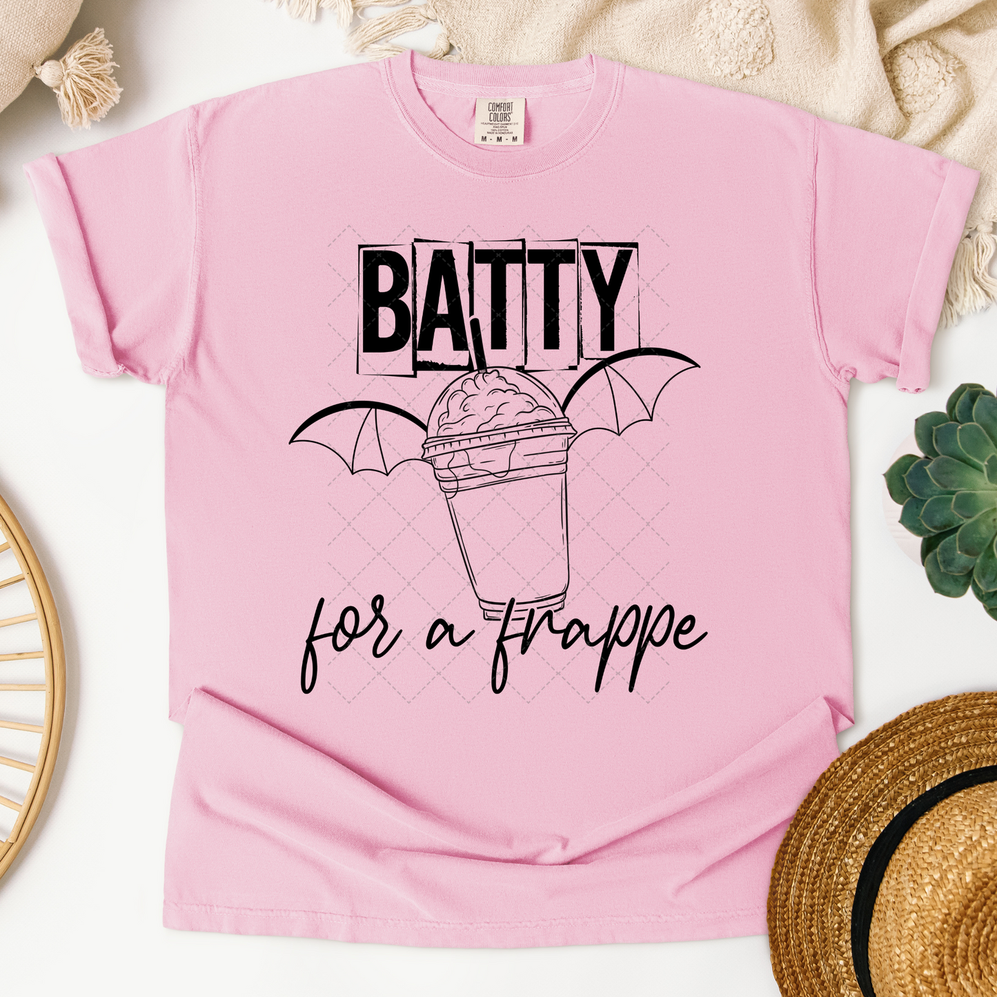 Batty For a Frappe Color Transfer