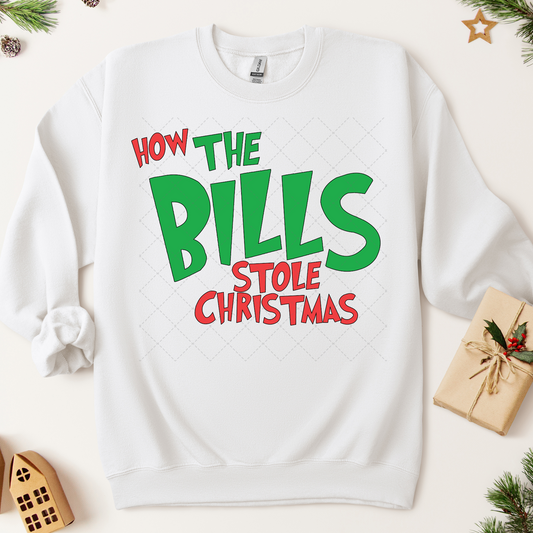 How The Bills Stole Christmas Green  Transfer