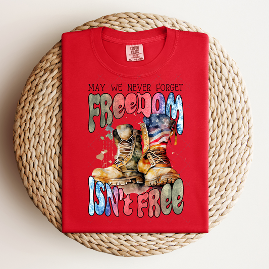 Freedom Isn't Free Boho Transfer