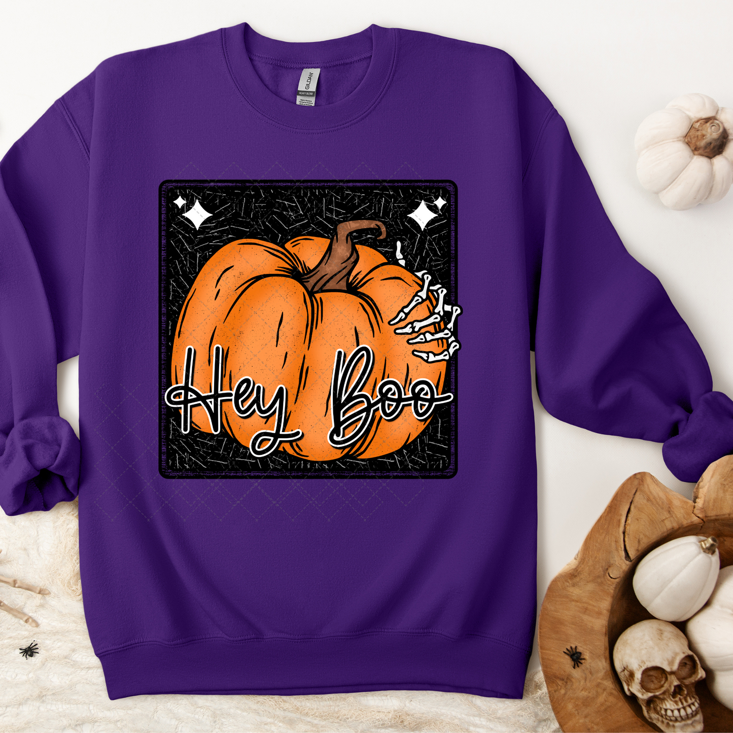 Hey Boo -Pumpkin Transfer