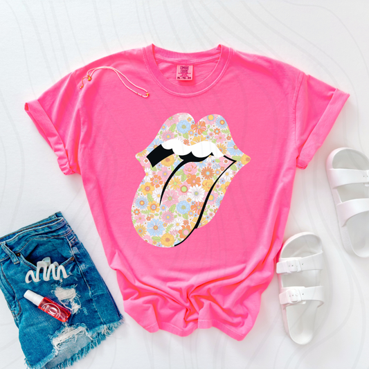 Floral Tongue Transfer