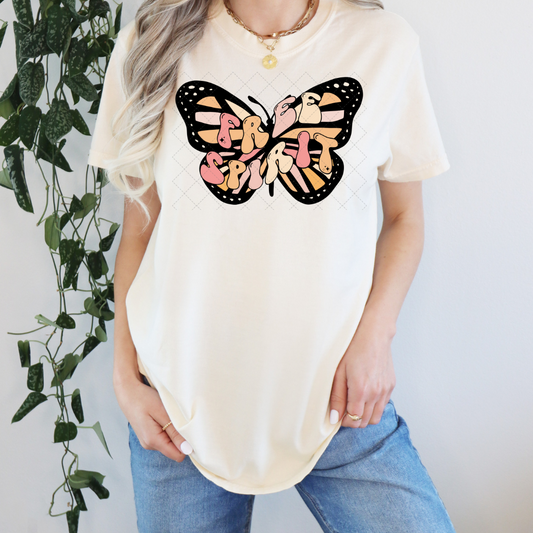 Free Spirit Butterfly Transfer