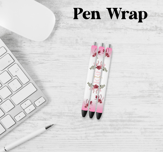 Future Nurse Pen Wrap Transfer