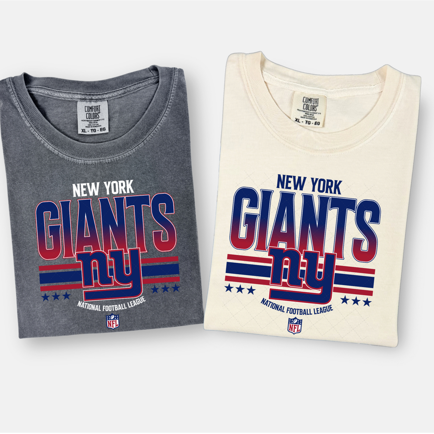 NYG Stripe Transfer **TWO PART* SOLD SEPARATELY**