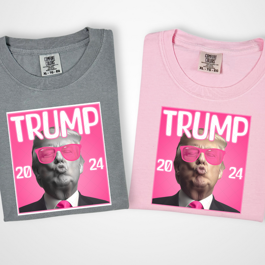 Trump Pink Transfer **TWO PART* SOLD SEPARATELY**