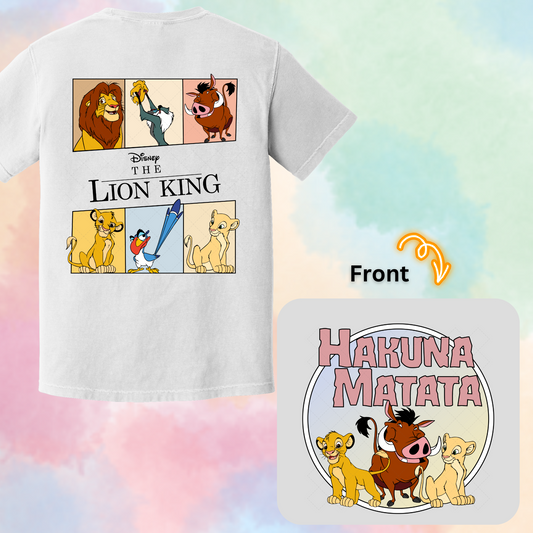 Hakuna Matata Transfer ** TWO PART* SOLD SEPARATELY**