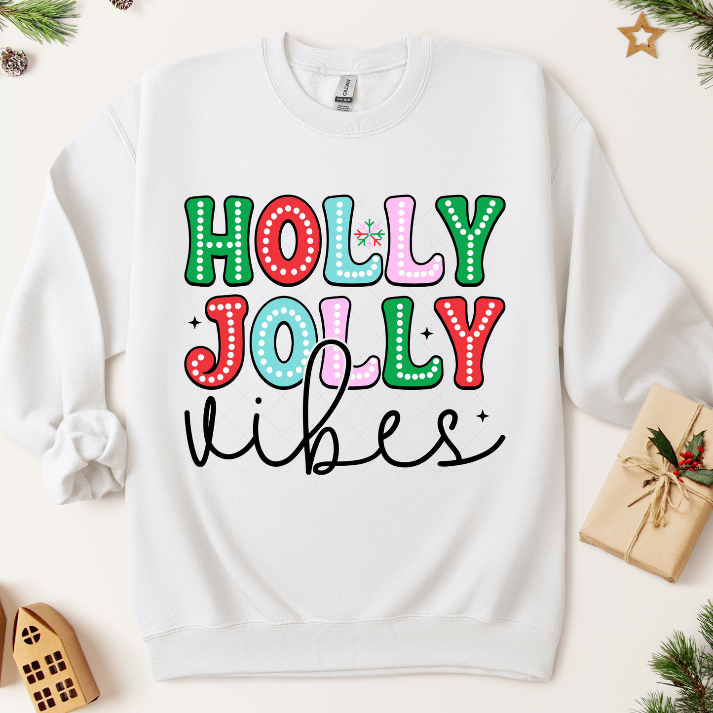 Holly Jolly Vibes Transfer