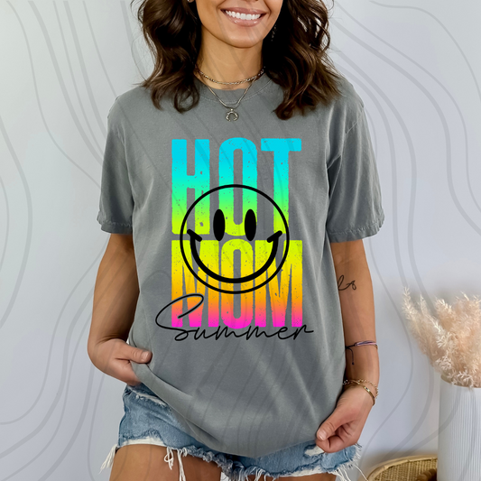 Hot Mom Summer Smile Transfer