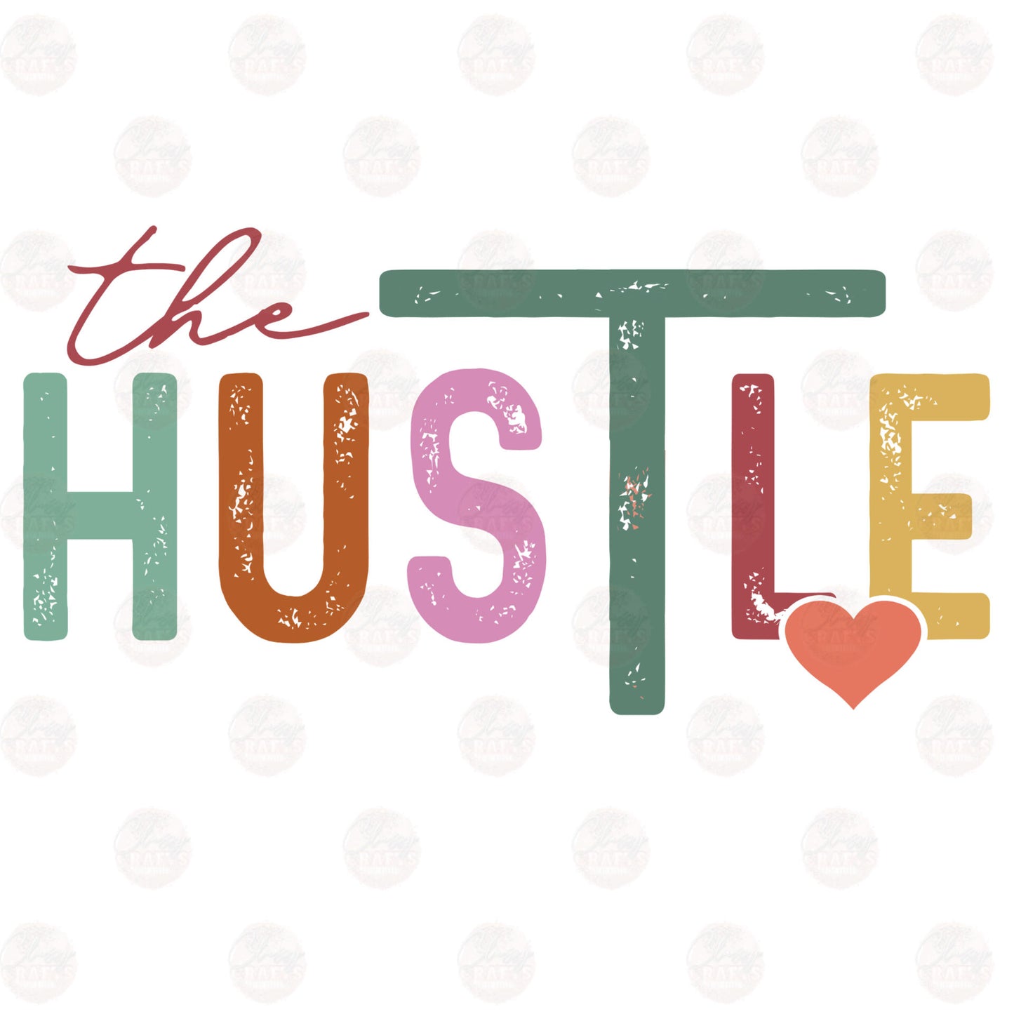 Hustle Two Part **Sold Separately** Transfer