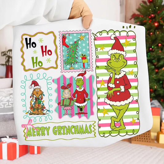 Gman Merry Christmas Stamps Transfer