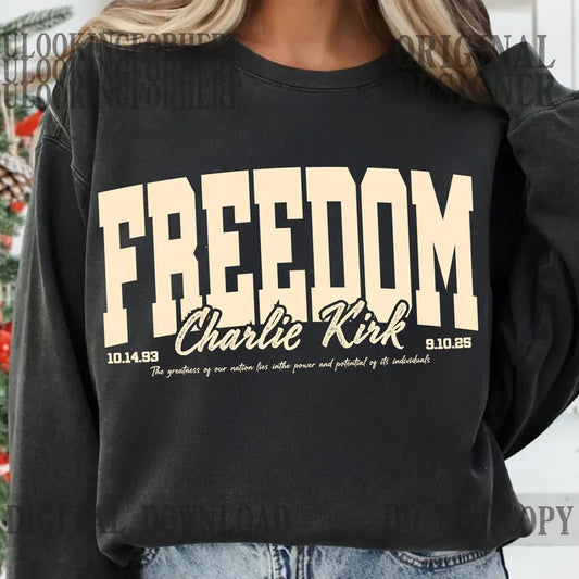 Freedom Charlie Kirk Transfer