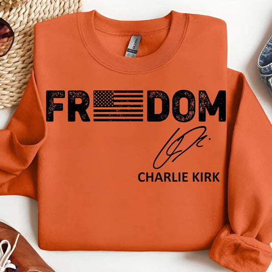 Freedom Charlie Kirk Flag Transfer