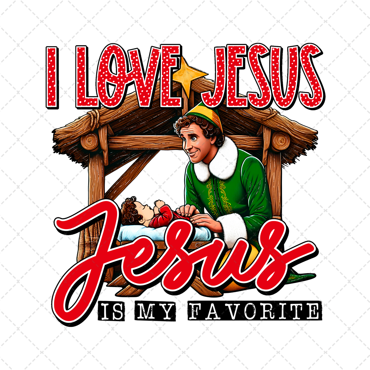 I Love Jesus Transfer