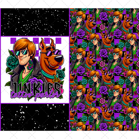 Jinkies Tumbler Wrap - Sublimation Transfer