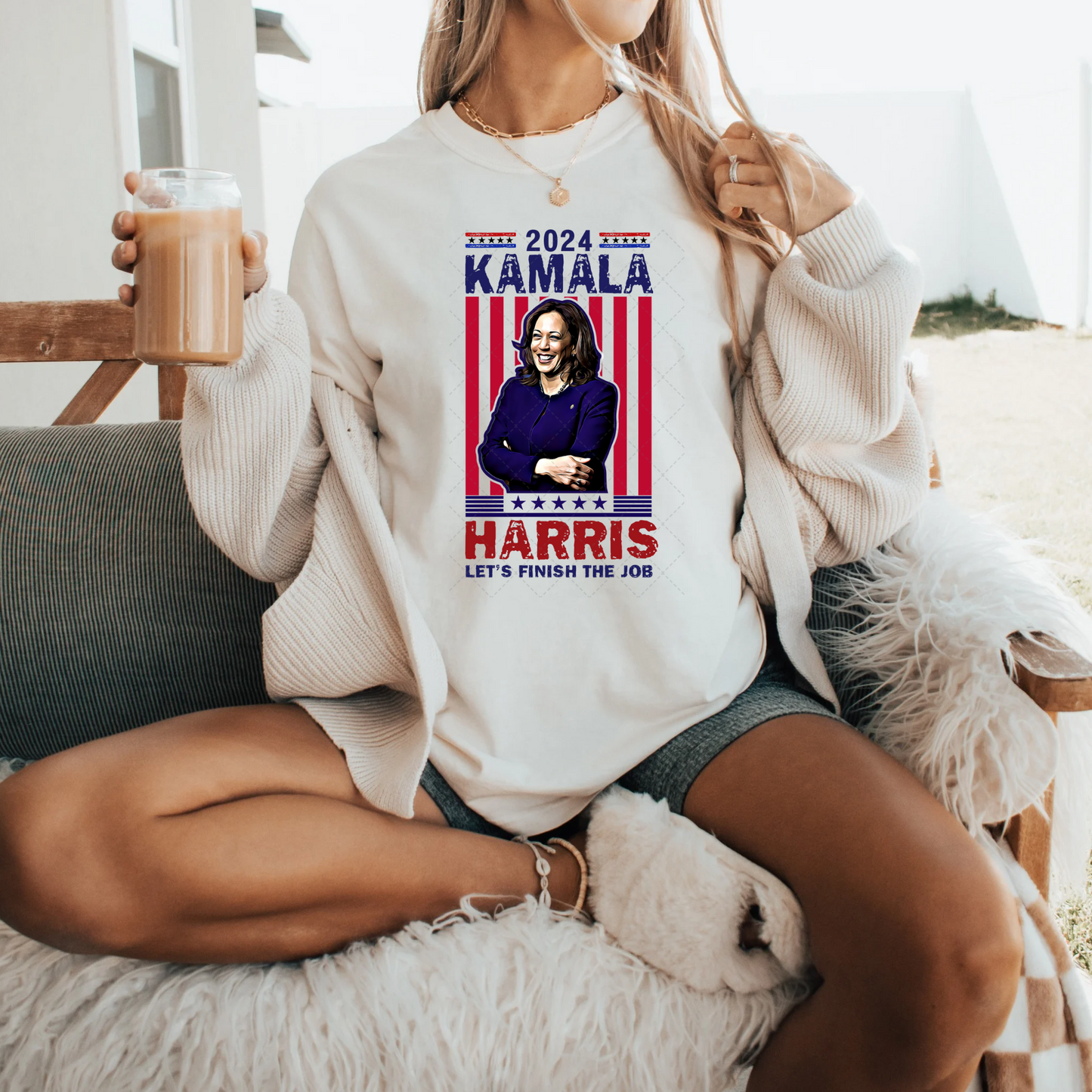 Kamala Let's Finish The Job Transfer