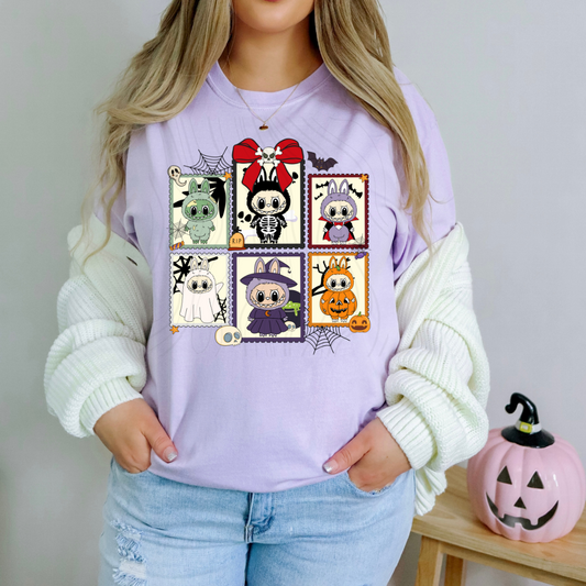 Labubu Halloween Monster Doll Coquette Transfer