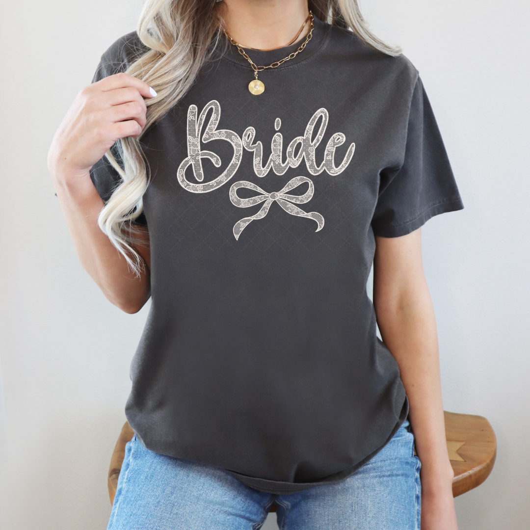 Lace Bride Coquette Transfer